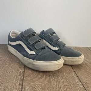Vans Old Skool V unisex blue-gray color